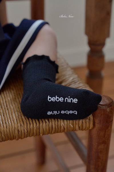 木耳捲邊襪3入/組9