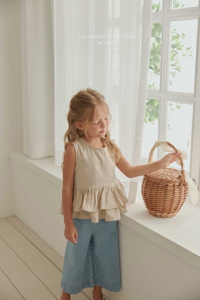 蕾絲ribbon層次蛋糕方領上衣(2color)15