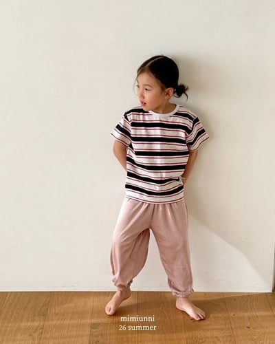 MIMI1+1夏日柔軟防曬防紋褲1