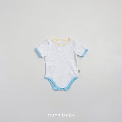 撞色彩點包屁衣12