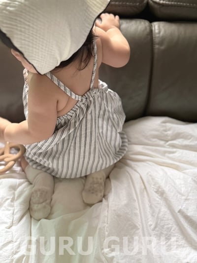 涼爽直紋包屁衣(2color)10