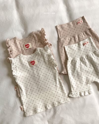 捲邊鬱金香+褲套裝(baby/kids)4