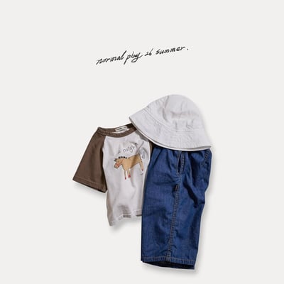 手繪小馬上衣(2color)5