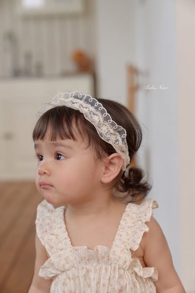 蕾絲髮帶2入組7