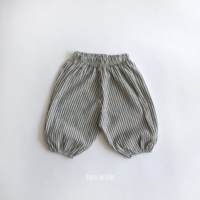 直條紋縮口防曬防蚊褲7