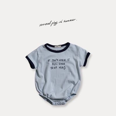 撞色滾邊包屁衣(2color)12