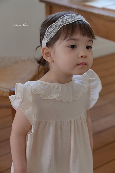 蕾絲髮帶2入組5