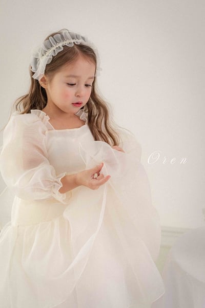 波浪緞紗ribbon髮帶9