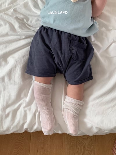 寬褲襠鬆緊褲(baby)6