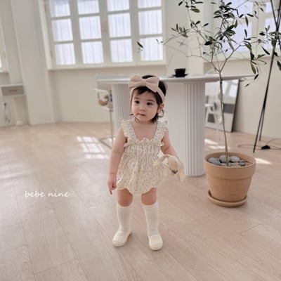 小碎花包屁衣*現貨12m5