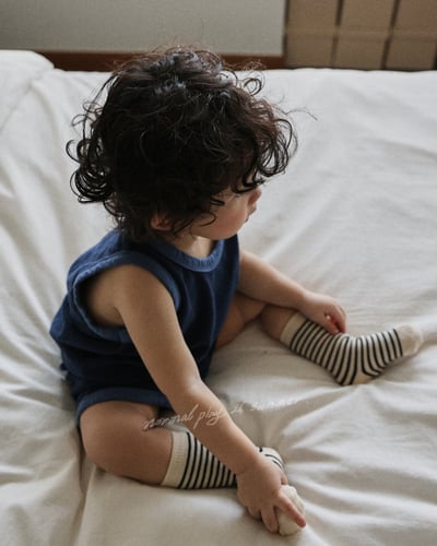 帥帥感無袖上衣/褲子(2color)15