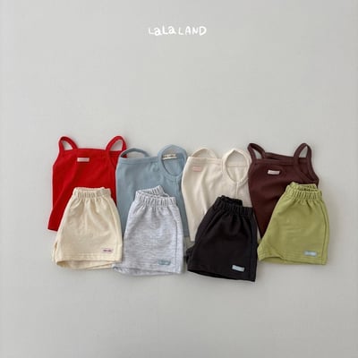 布標口袋鬆緊褲(5color/kids)9