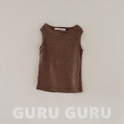 羅紋背心(3color)10