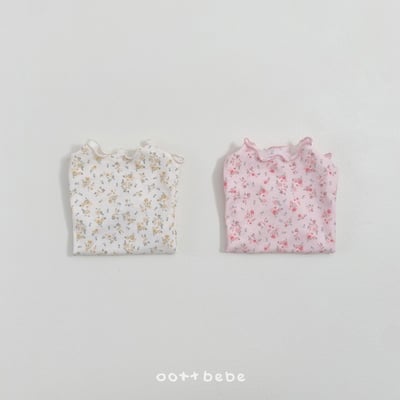 木耳捲邊花花上衣5