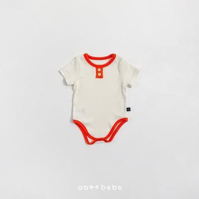 撞色滾邊包屁衣11