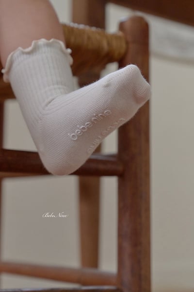 木耳捲邊襪3入/組3