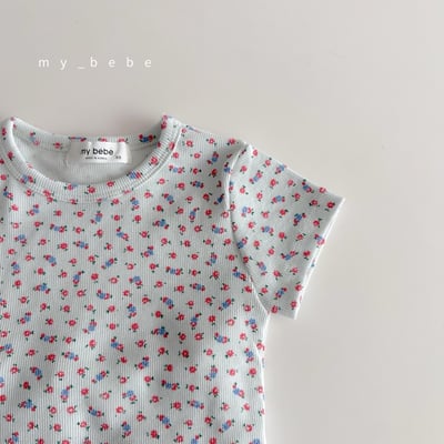 花花壓紋居家套裝(2color)12