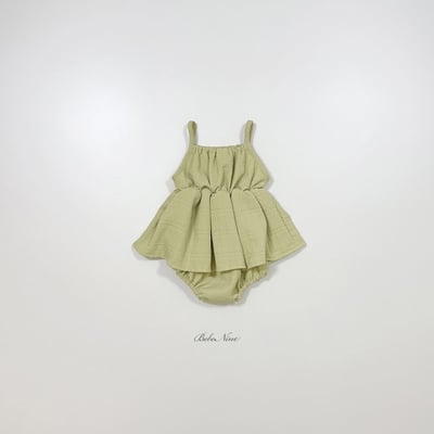 細肩紋理包屁裙(3color)13