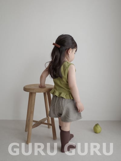 大口袋鬆緊褲(2color)9