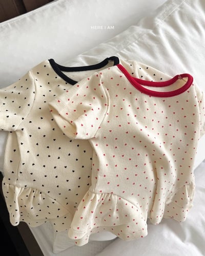 愛心裙擺+褲套裝(baby/kids)3