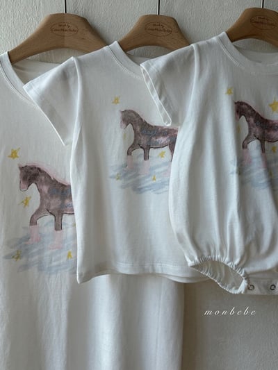 彩繪小馬親子裝(2color)2