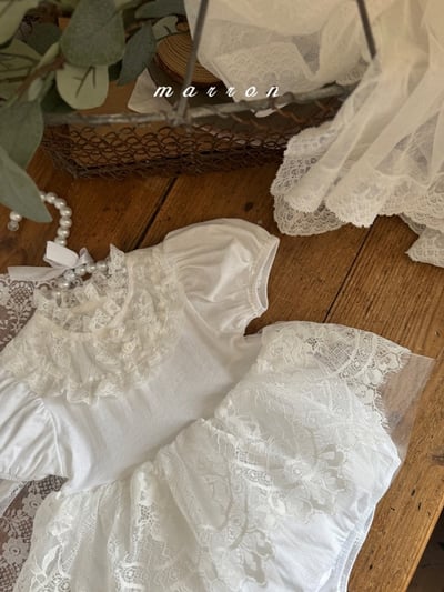 玫瑰蕾絲包屁澎裙*現貨3