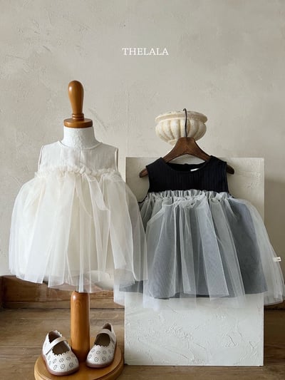 拼接紗裙背心包屁裙/洋裝11