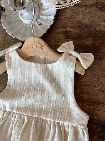 立體蝴蝶結蕾絲紋理包屁衣*現貨米S5