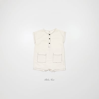 中性款！口袋連身衣(2color)10