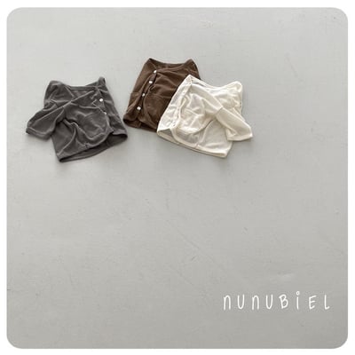 薄透排扣罩衫(3color)6