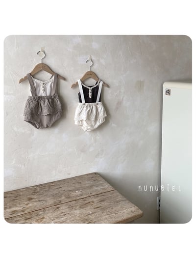 蕾絲滾邊背心上衣(baby/kids)5