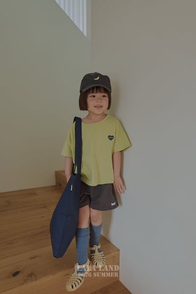 布標口袋鬆緊褲(5color/kids)17