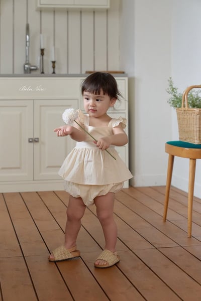 涼爽！飛袖捲邊套裝(3color)5