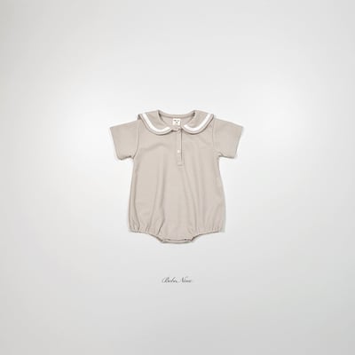 中性款 水手領包屁衣(2color)14