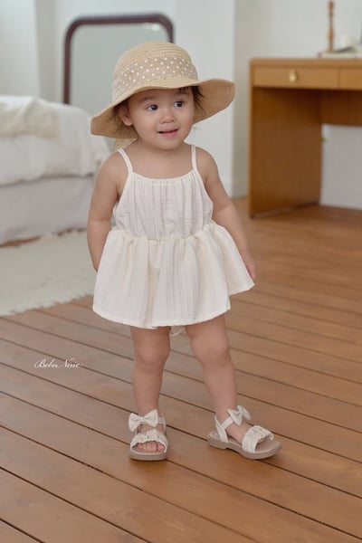 細肩紋理包屁裙(3color)4