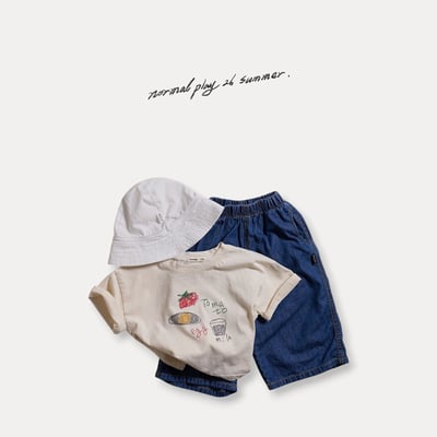 彩繪早餐上衣(2color)6