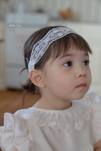 蕾絲髮帶2入組1