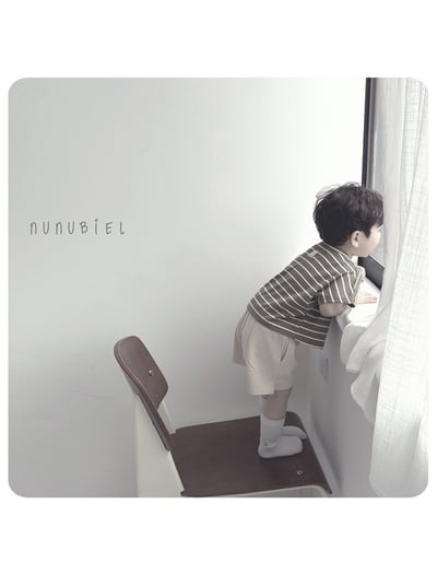 簡約條紋上衣(baby/kids)3