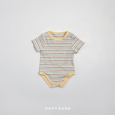 鈕扣條紋屁衣10