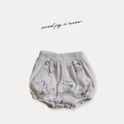 彩繪小馬傘擺背心/麵包褲/圍兜(2color)15