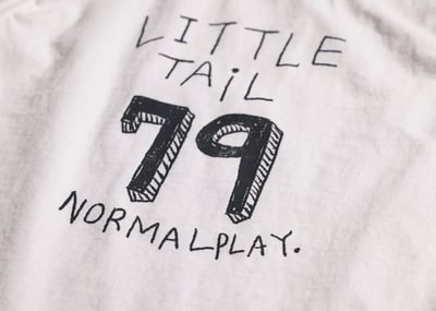 手繪數字上衣(2color)8