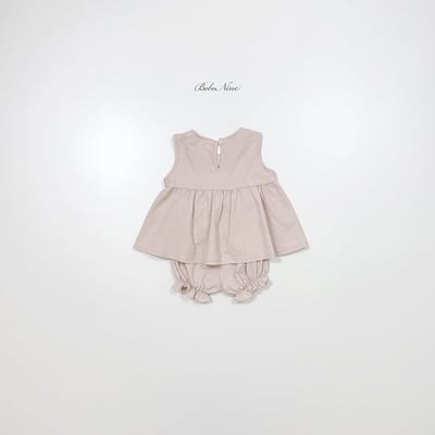 傘擺背心+花苞褲套裝(2color)14