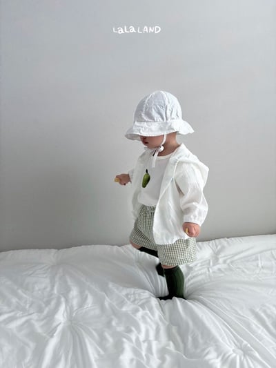 連帽排扣防曬防蚊外套(2color/baby)1