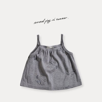 彩繪小馬傘擺背心/麵包褲/圍兜(2color)21