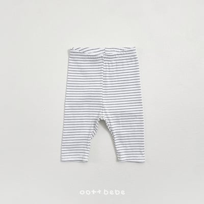 條紋打底5分褲7