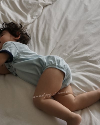 撞色滾邊包屁衣(2color)6