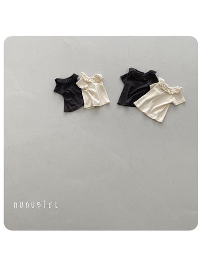 荷葉領上衣(baby/kids)6