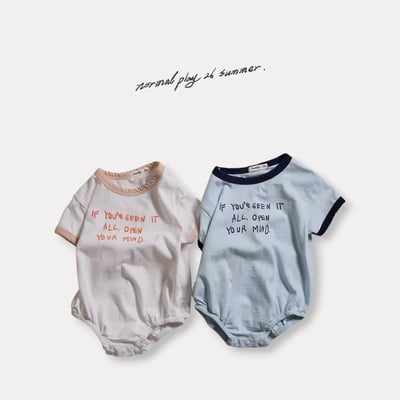 撞色滾邊包屁衣(2color)15