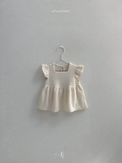 鬆餅格紋飛袖澎上衣(2color)5
