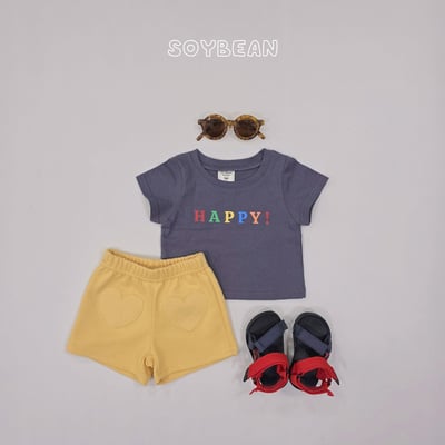 刺繡愛心鬆緊褲7